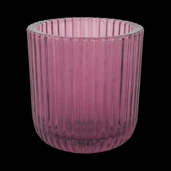 Theelichthouder RIBIS XL Glas Violet