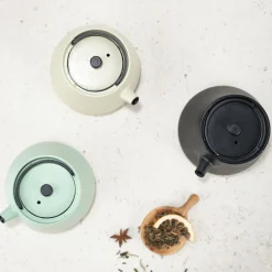 Theepot BILL Gietijzer Zwart 38cl