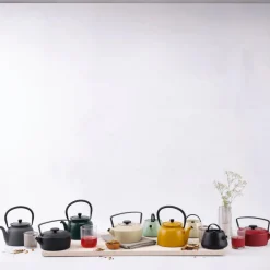 Theepot BILL Gietijzer Zwart 38cl