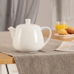 Theepot NOURA Keramiek Wit 1L