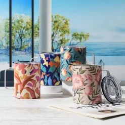 Thermosmok SAKI 35cl Inox Floral Ass.