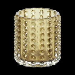 TL-Houder BUBLINA Glas Olijf