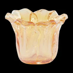 TL-Houder FLOWALY Glas Geel