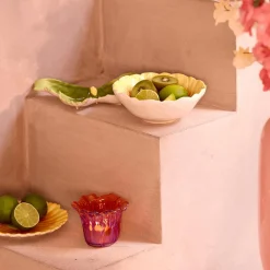 TL-Houder FLOWALY Glas Rood