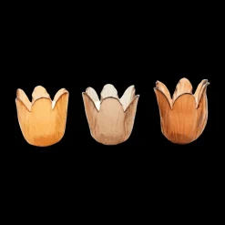 TL-Houder ZAVIA Tulp Glas Ass.