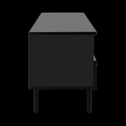 Tv-Meubel ERNESTO 2xNIS-2L-D B 138 Artisan Eik/Zwart