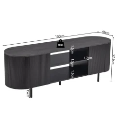 TV-meubel PORTO B160 Donkerbruin