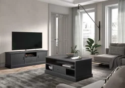 Tv-meubel WINSTON Zwart B166