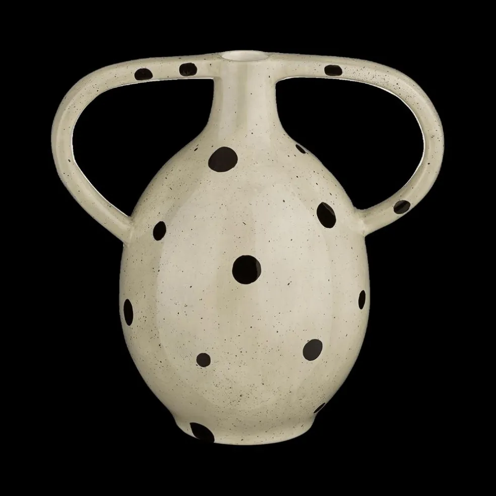 Vaas STIPS 2Oor Ker. Wit/Zwart