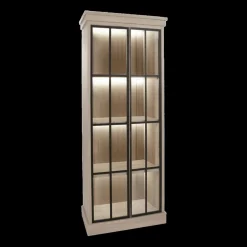 Vitrinekast KARA Natural Olm B86