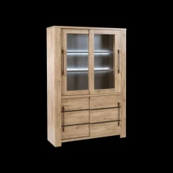 Vitrinekast SANS Scarlet Oak B146