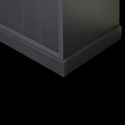 Vitrinekast WINSTON Zwart B122