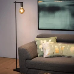 Vloerlamp LEANNE Zwart