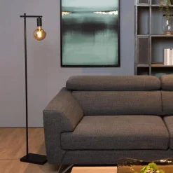 Vloerlamp LEANNE Zwart