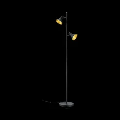 Vloerlamp NINA Met. Zwart/Goud