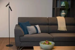 Vloerlamp PHILON Zwart