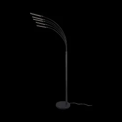 Vloerlamp REED Zwart