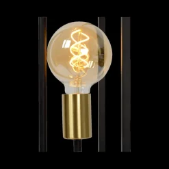 Vloerlamp RUBEN 3del. Zwart/Goud