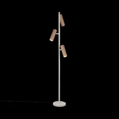 Vloerlamp SOKA 3Del. Metaal Coffee