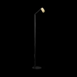 Vloerlamp TABOO 1Del. Zwart/Goud
