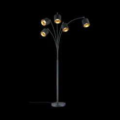 Vloerlamp TOMMY Zwart