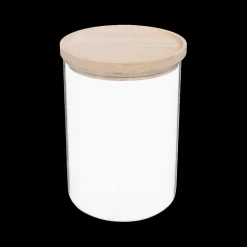 Voorraadpot BJORN Glas/Hout 1.6L