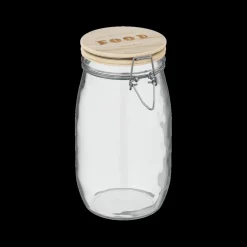 Voorraadpot HOMEMADE 2l Glas/Hout