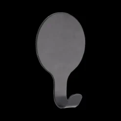 Wandhaak CROCHI Rond Zwart