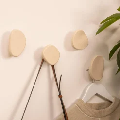 Wandhaken KNOD S/4 Organisch Beige