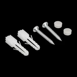 Wandkapstok STANGH 4 Haken Zilver