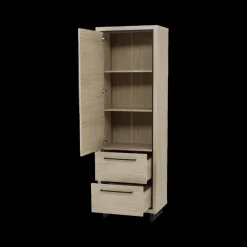 Wandkast LATINA Misty Oak B65