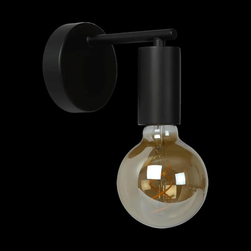 Wandlamp LEANNE Zwart