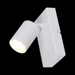 Wandlamp SOKA 1Del. Metaal Wit