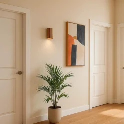 Wandlamp SOKA Metaal Coffee