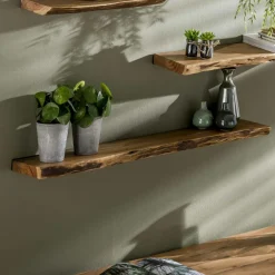 Wandplank MARKAS Massief acacia naturel