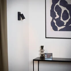 Wandspot CLUBS Zwart