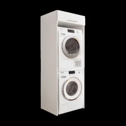 Wasmachinekast LAUNDRY H200 Wit