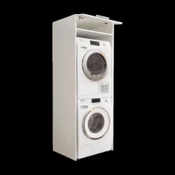 Wasmachinekast LAUNDRY H200 Wit