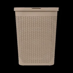Wasmand CORBIA 40L m/Deksel Linnen