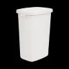 Wasmand CORBIA 60L M/Deksel Wit