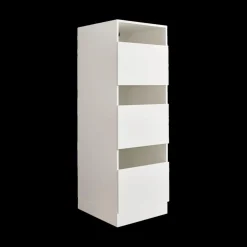 Wasruimteset LAUNDRY: Bergkast + Opzetkast smal X2 + Wasmachinekast hoog + Linnenkast