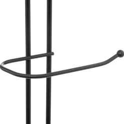 WC-rolhouder MAYASS Met. Zwart