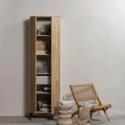 Woood Bergkast GRAVURE Naturel Eiken B60