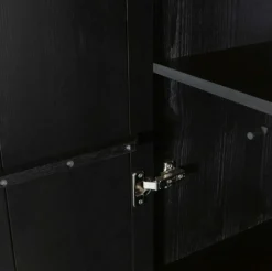 Woood Bergkast GRAVURE Zwart B60