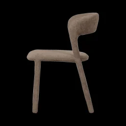 Woood Stoel NOBLE Stof Taupe