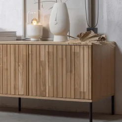 Woood TV-Meubel GRAVURE Naturel Eiken B150