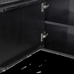 Woood TV-meubel GRAVURE Zwart B150