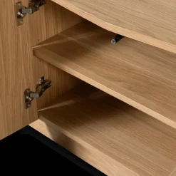 Woood Tv-Meubel ZUMA 4D Eik Fineer B133