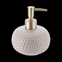 Zeepdispenser ECAILLE 440ml Beige/Goud